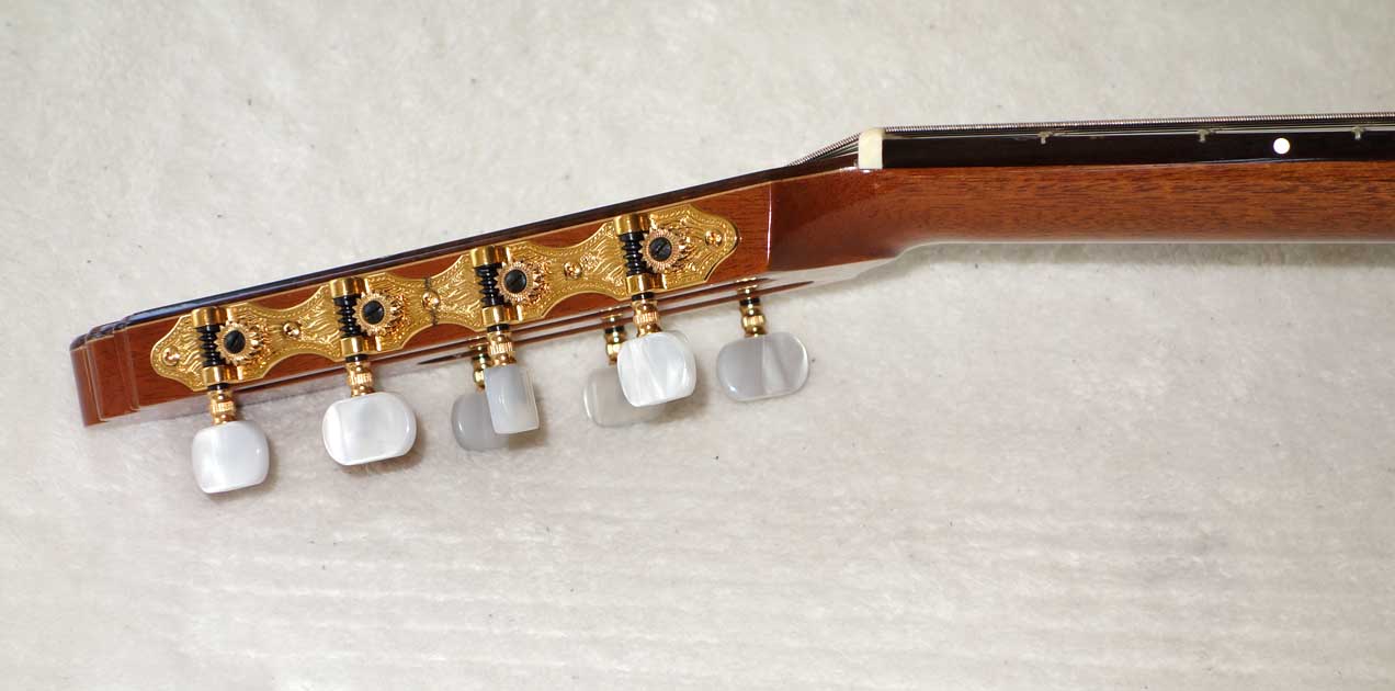 2008 Greg Brandt 7-String Classical Harp Guitarw/Cutaway, BBand Pickup, TKL Case