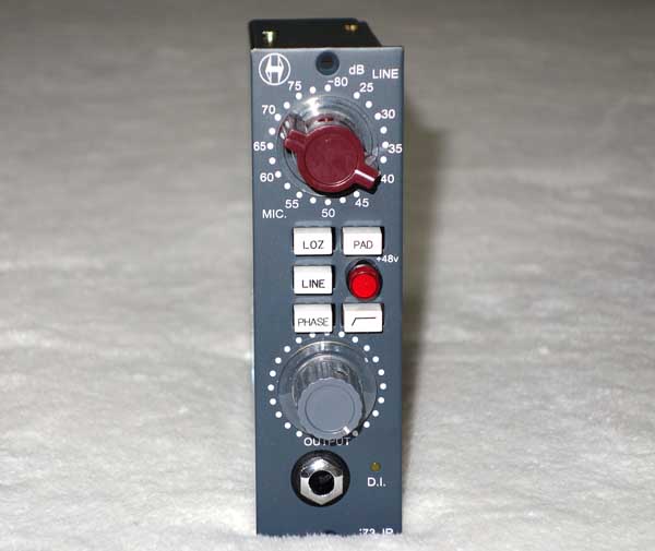 NEW Heritage Audio '73 JR -- A 3-Stage, Class-A, Neve 1073-Replica Mic Preamp / DI
