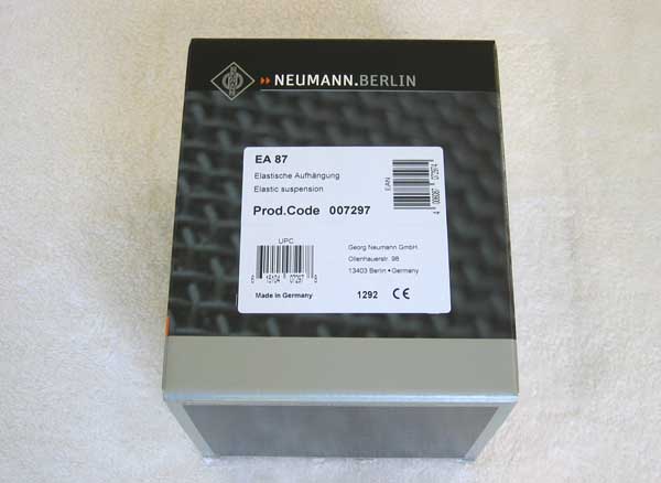 Used Neumann EA-87 (Silver) Shock Mount for Neumann U87, U87AI, TLM67 Microphones
