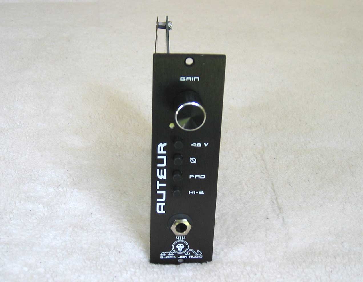 New Black Lion Audio Auteur Transformer-Balanced Mic Preamp for API 500 Series Racks