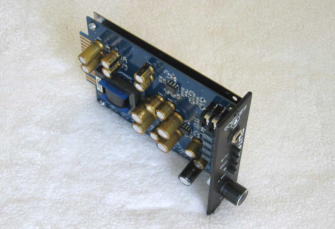 New Black Lion Audio Auteur Transformer-Balanced Mic Preamp for API 500 Series Racks