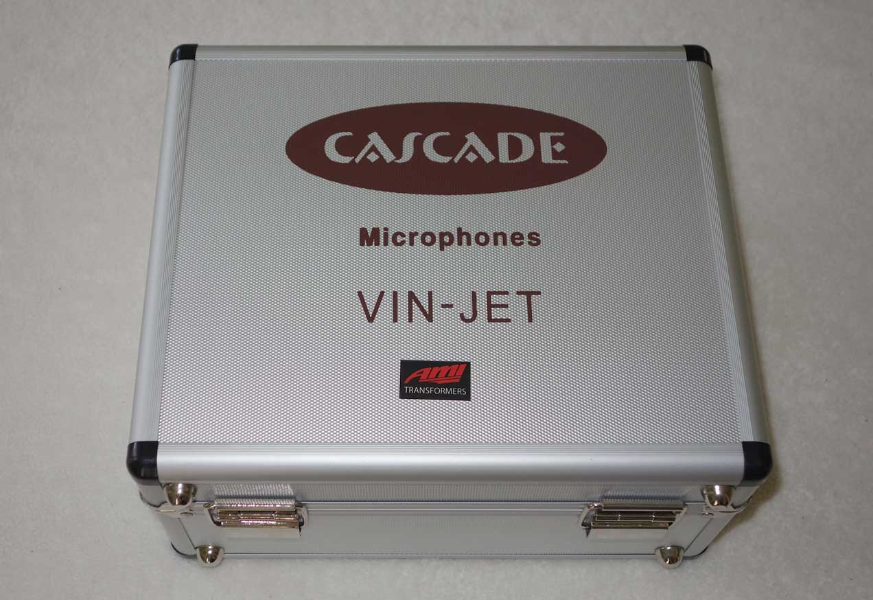 Cascade Vin Jet Ribbon Mic Factory Upgraded w/AMI TR42 Transformer by Oliver Archut w/Flight Case, Figure 8 Pattern
