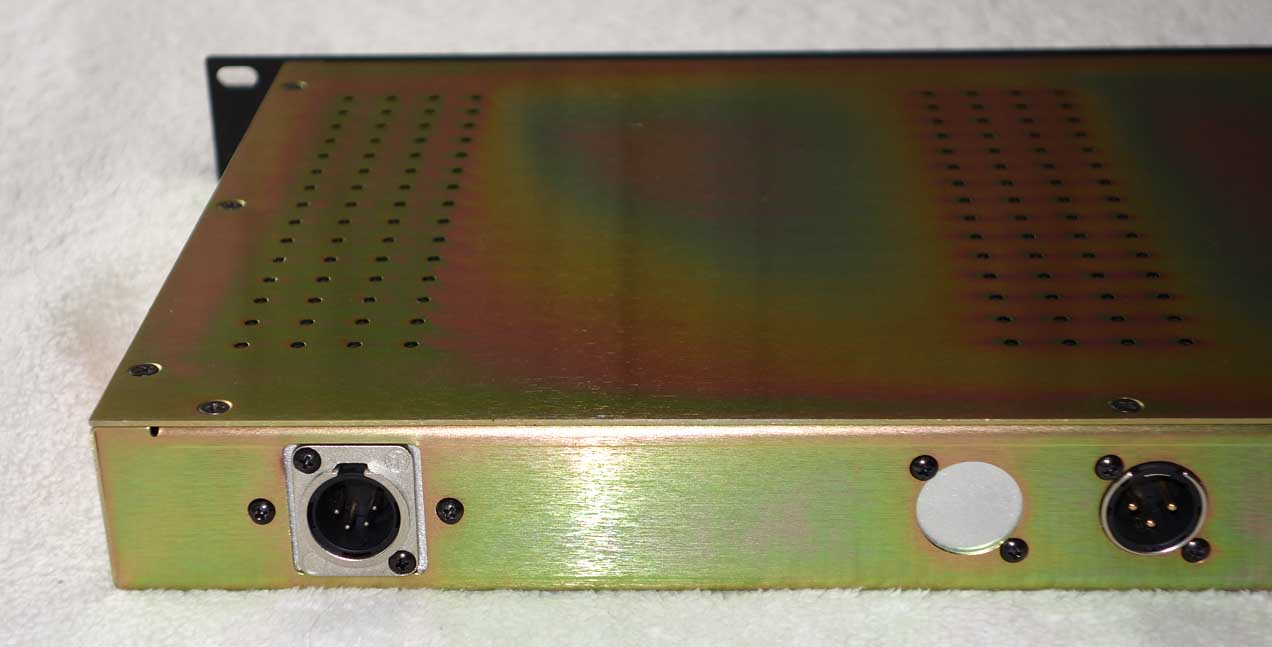 Stereo Langevin AM16 Console Mic Preamps, Racked by Ian Gardiner of Boutique Audio / Inward Connections / Tree Audio