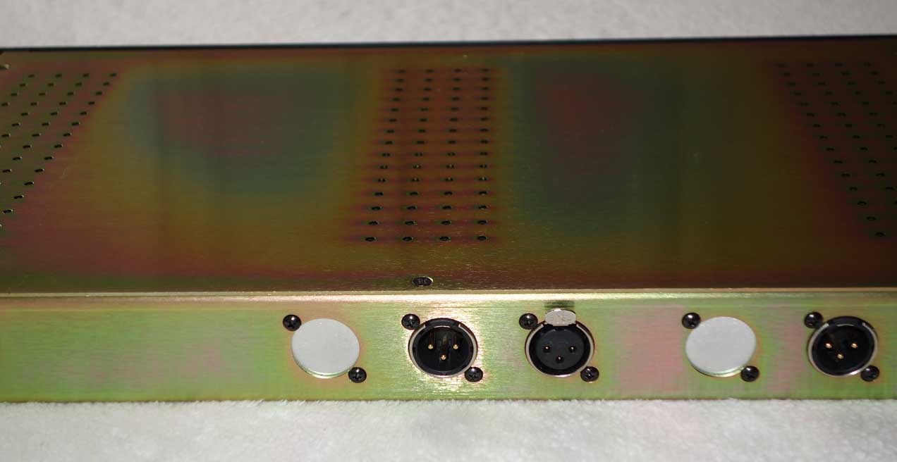 Stereo Langevin AM16 Console Mic Preamps, Racked by Ian Gardiner of Boutique Audio / Inward Connections / Tree Audio