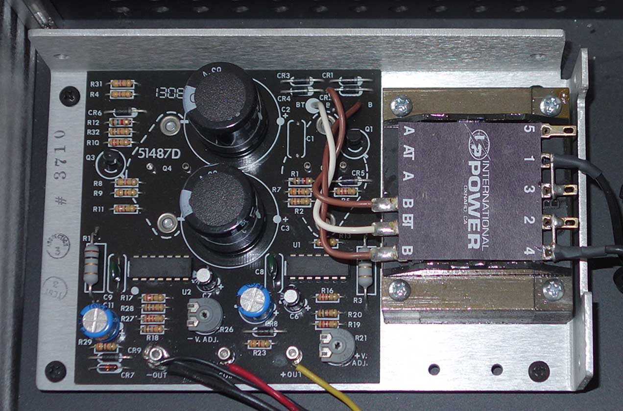 Stereo Langevin AM16 Console Mic Preamps, Racked by Ian Gardiner of Boutique Audio / Inward Connections / Tree Audio