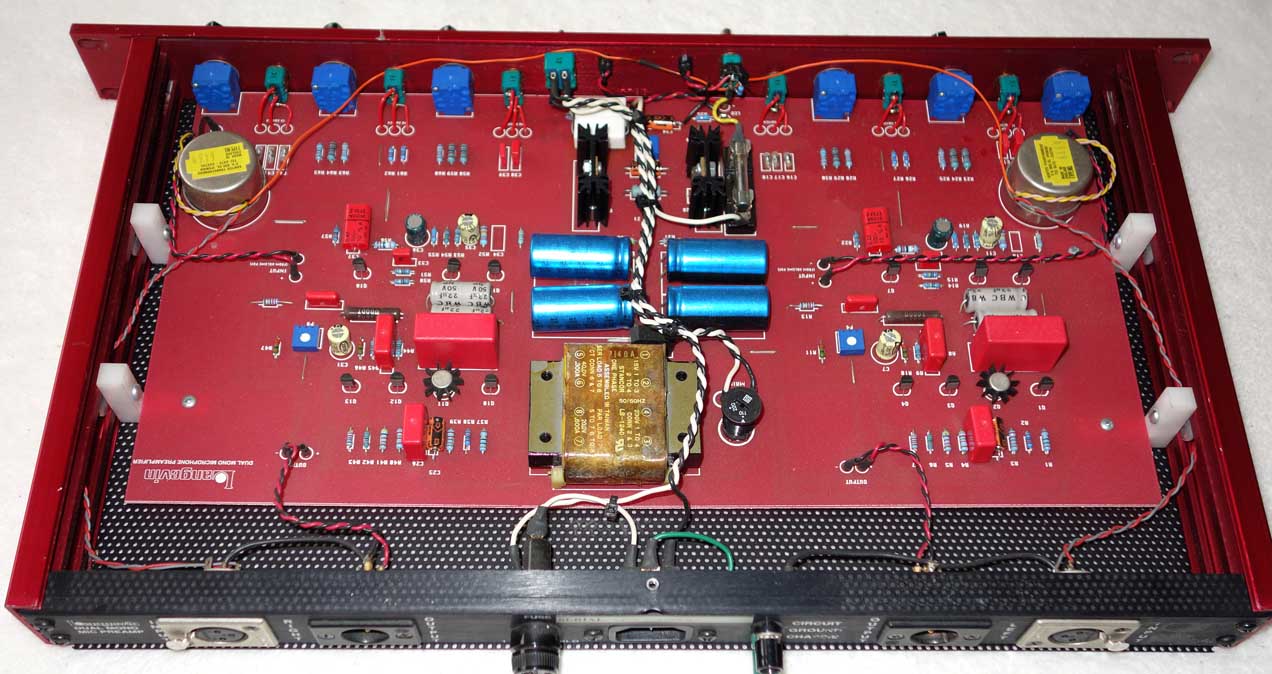 Langevin / Mk IV Audio Group Dual Mono Mic Pre w/EQ Discrete Mic Preampw/ Sowter Input Transformers