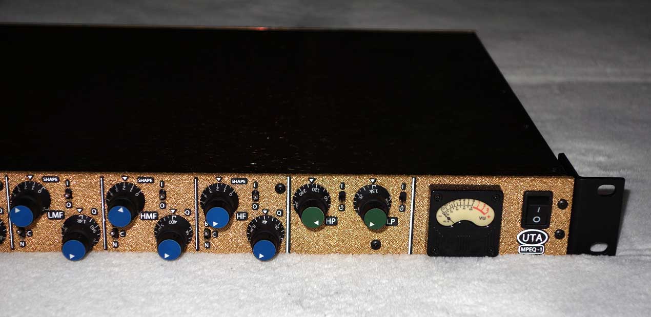 Undertone Audio UTA MPEQ-1 Channel Strip w/Mic Pre, DI and EQ