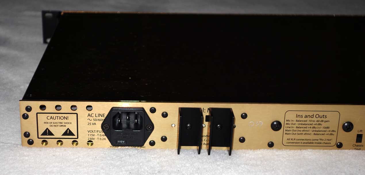 Undertone Audio UTA MPEQ-1 Channel Strip w/Mic Pre, DI and EQ