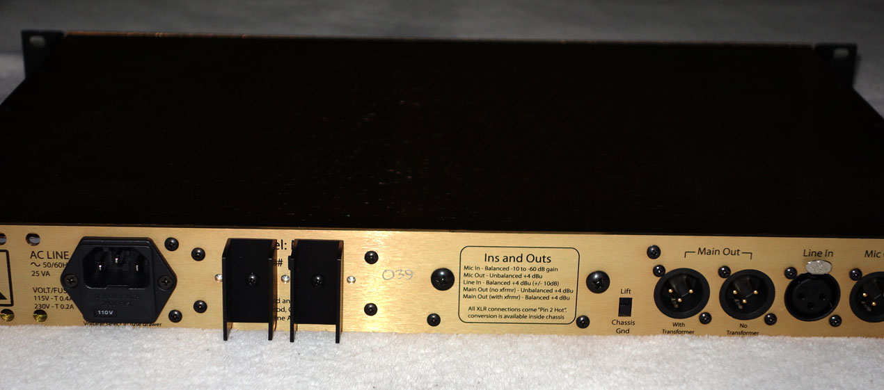 Undertone Audio UTA MPEQ-1 Channel Strip w/Mic Pre, DI and EQ