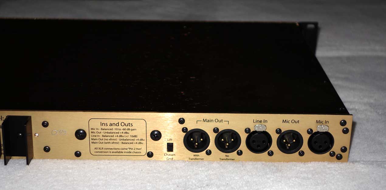 Undertone Audio UTA MPEQ-1 Channel Strip w/Mic Pre, DI and EQ