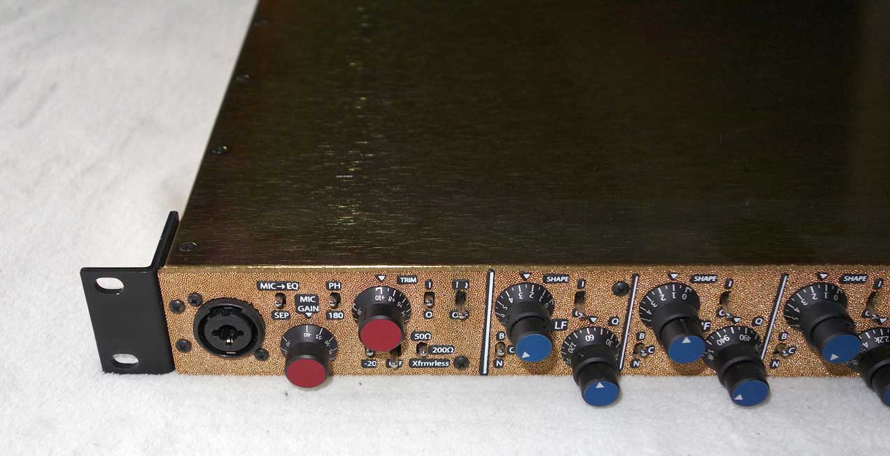 Undertone Audio UTA MPEQ-1 MASTERING EDITION Channel Strip w/Mic Pre, DI and EQ