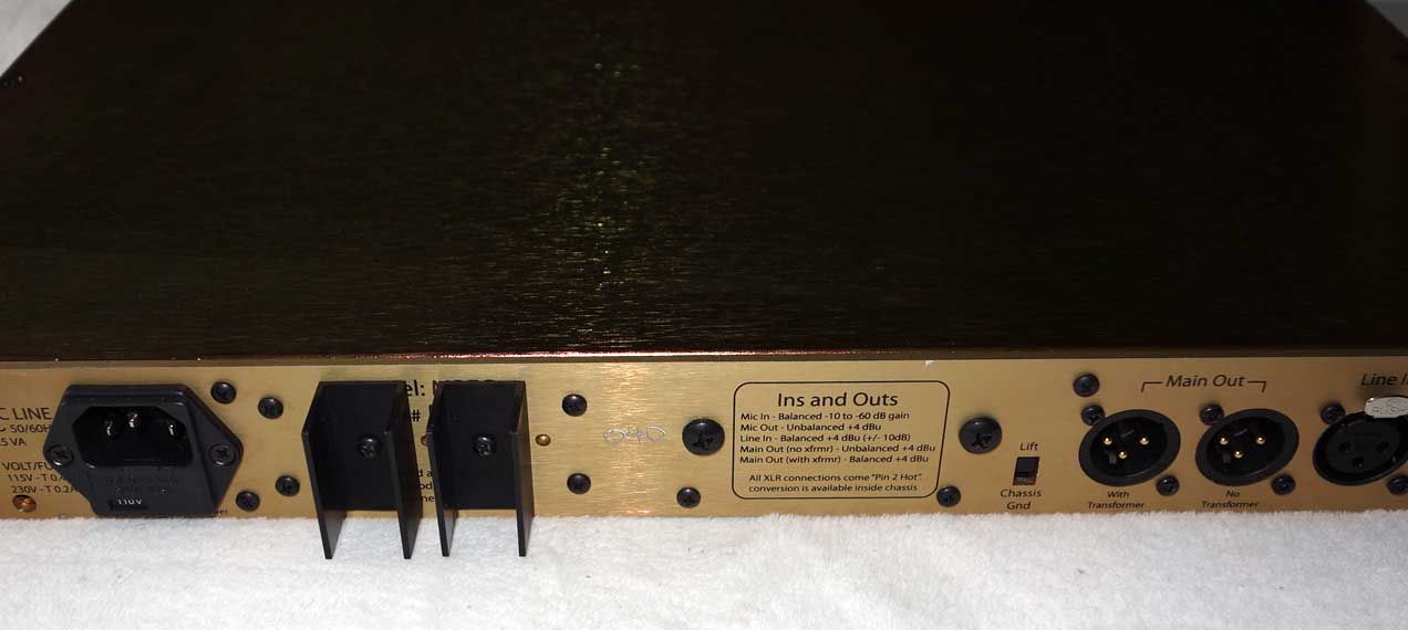 Undertone Audio UTA MPEQ-1 MASTERING EDITION Channel Strip w/Mic Pre, DI and EQ