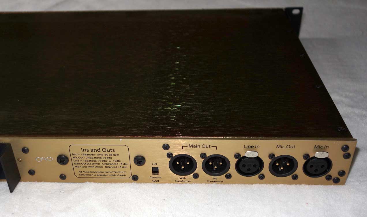 Undertone Audio UTA MPEQ-1 MASTERING EDITION Channel Strip w/Mic Pre, DI and EQ