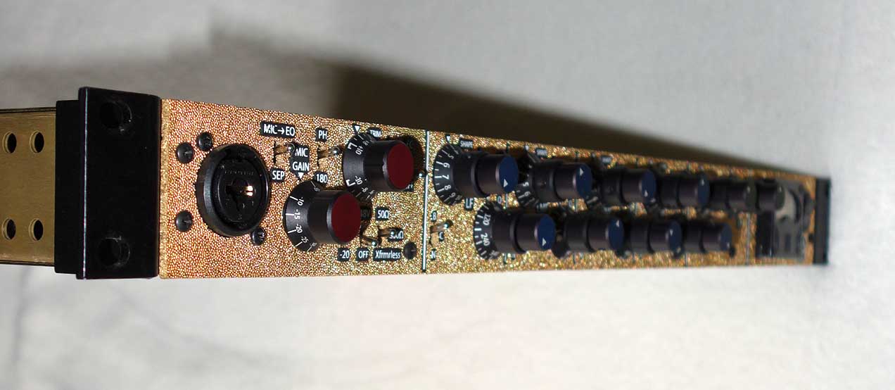 Undertone Audio UTA MPEQ-1 MASTERING EDITION Channel Strip w/Mic Pre, DI and EQ