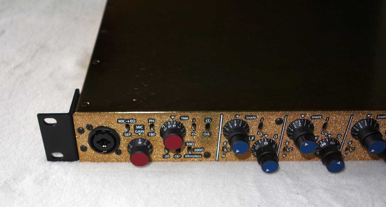 Undertone Audio UTA MPEQ-1 MASTERING EDITION Channel Strip w/Mic Pre, DI and EQ
