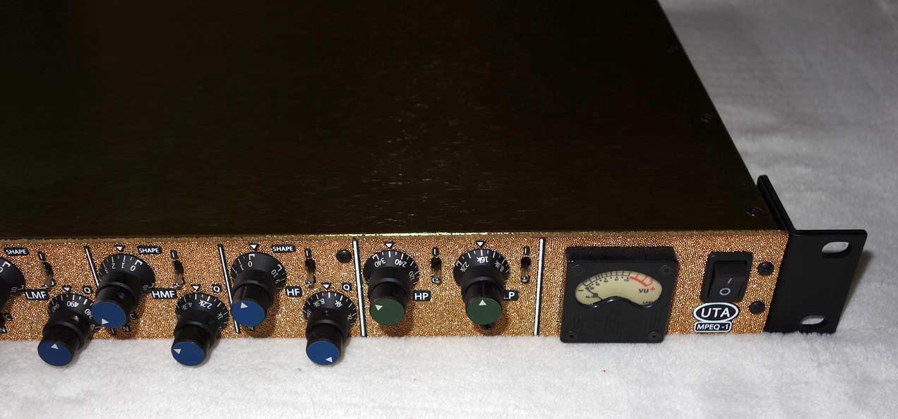 Undertone Audio UTA MPEQ-1 MASTERING EDITION Channel Strip w/Mic Pre, DI and EQ